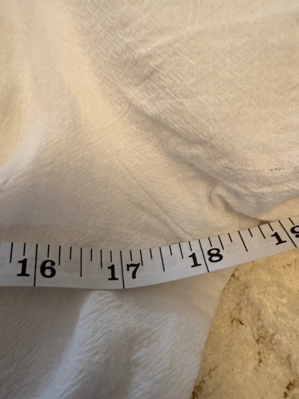 L.A. Style White Eyelet-Trim Mini Dress - Picture 2 of 5